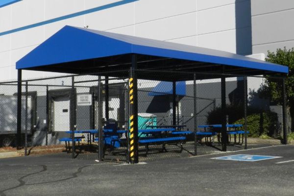 Commercial Fabric A-Frame Canopy