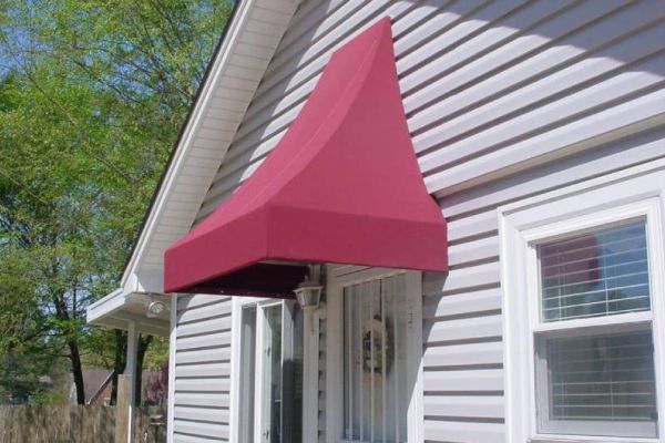 Concave Door Awning