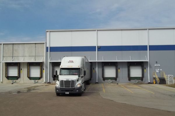 Suspended Loading Dock Canopy