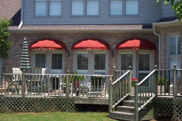 Fabric Dome Window Awnings