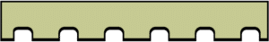 fabric awning options - greek key scallop
