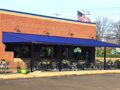 Standing Seam Restaurant Patio