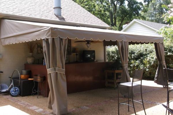 Tie Back Patio Curtains