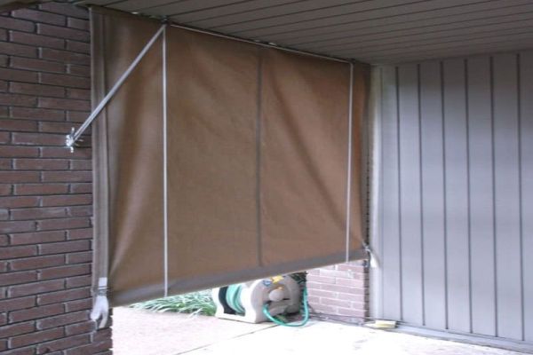 Carport Drop Curtain