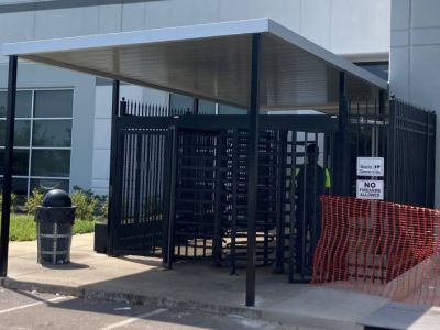 Employee Entrance Canopy